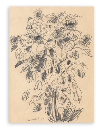 CESARE BREVEGLIERI (1902-1948) - Senza Titolo, 1947