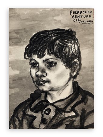 TONO ZANCANARO (1906-1985) - Ferruccio Ventura da Capo d'Orlando, 1956