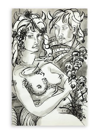 TONO ZANCANARO (1906-1985) - Brunalba bellezza mediterranea, 1967