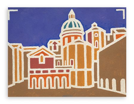 BRUNO CHERSICLA (1937-2013) - Piazza San Prospero, 1993