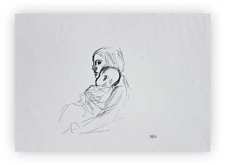 ALBERTO SUGHI (1928-2012) - Maternità, 2002