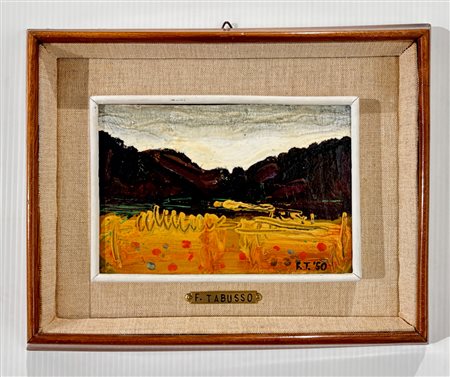 FRANCESCO TABUSSO (1930-2012) - Bozzetto, 1960