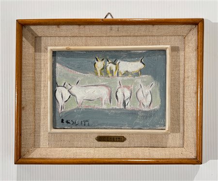 GIUSEPPE CESETTI (1902-1990) - Buoi