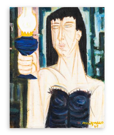 GIUSEPPE MIGNECO (1908-1997) - Senza Titolo, 1961
