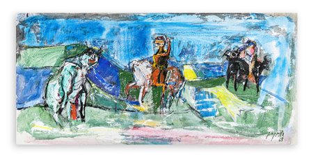 GUIDO PAJETTA (1898-1987) - Apparizione inquietante, 1968