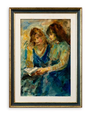 CESARE PERUZZI (1894-1995) - Lettrici