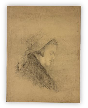 GIOVANNI GUARLOTTI (1869-1954) - Ritratto di signora