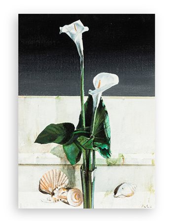 GIGINO FALCONI (1933-2026) - Natura morta con calle, 2000