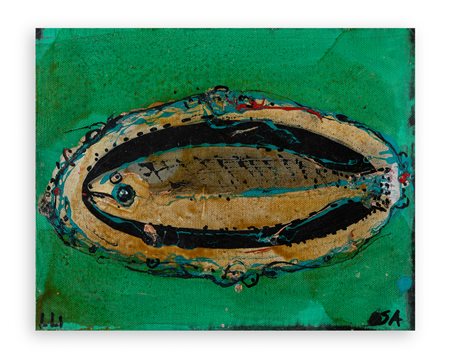 ANTONIO SABATELLI (1922-2002) - Bollito il pesce sulla costellazione