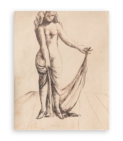 GIACOMO MANZÙ (1908-1991) - L'attrice, 1931