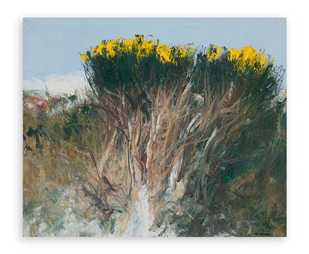 GIANCARLO CAZZANIGA (1930-2013) - Ginestra al Conero, 1981