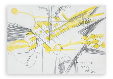 FRANCO GARELLI (1909-1973) - A est, 1970