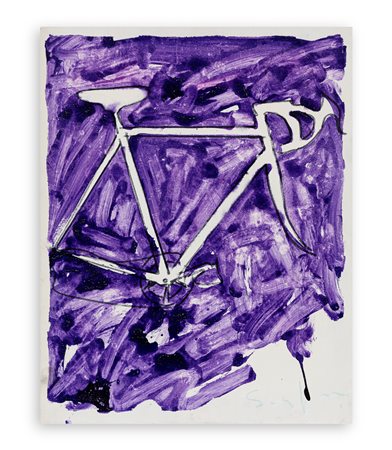 MARIO SCHIFANO (1934-1998) - Senza Titolo, seconda metà anni '70