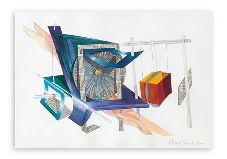 ALBERT BARREDA (1945) - Senza Titolo, 2000
