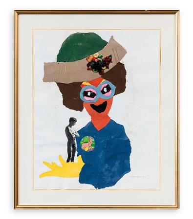 JEAN-JOSEPH SANFOURCHE (1929-2010) - Senza Titolo (Figura), 1972 circa