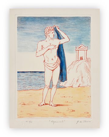 GIORGIO DE CHIRICO (1888-1978) - Agamonte, 1974