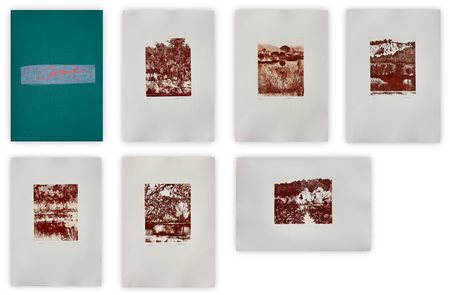 GIANCARLO CAZZANIGA (1930-2013) - L'Enza, ricordi di un fiume, 1981