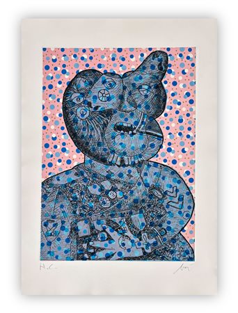 ENRICO BAJ (1924-2003) - Il grande invalido, 1970
