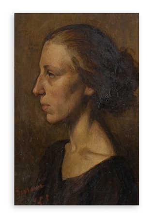 MARIO BUSINI (1901-1974) - Senza Titolo, 1923