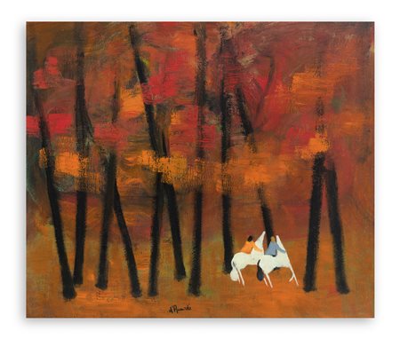 GIAN RODOLFO D'ACCARDI (1906-1993) - Senza Titolo (Cavallini)