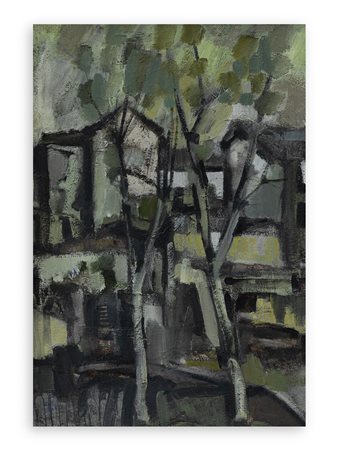 ALBINO REGGIORI (1933-2006) - Una giornata d'inverno, 1965