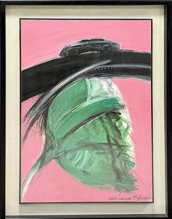 TINO VAGLIERI, "Uscita dalla città", 1990