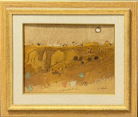 LUCA GIOVAGNOLI, "Paesaggio e sole", 1996