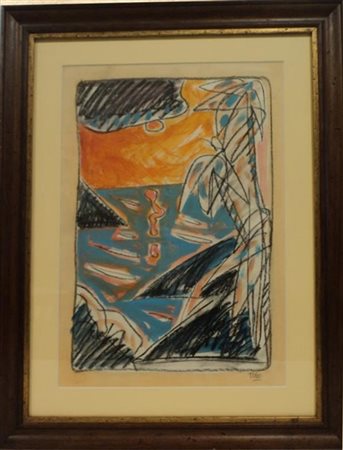 TOGO (ENZO MIGNECO), "Palma al tramonto"