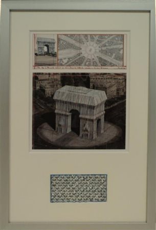 CHRISTO, "Wrapped L'arc de Triomphe, Paris, 1961-2021"