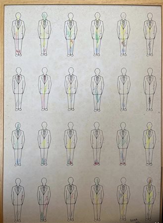 RENATO MAMBOR, "Uomini", 1963