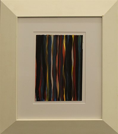 SOL LEWITT, "Vertical brushstrokes", 1997 circa