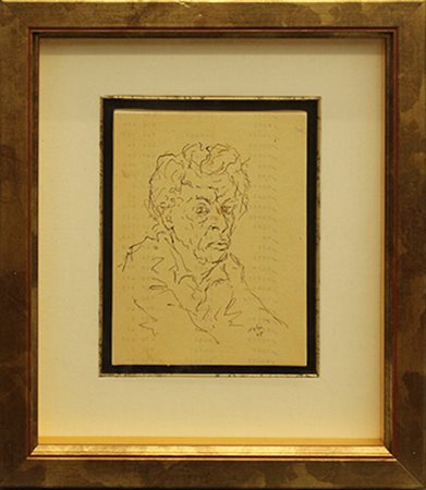 GUALTIERO NATIVI, "Ritratto", 1945