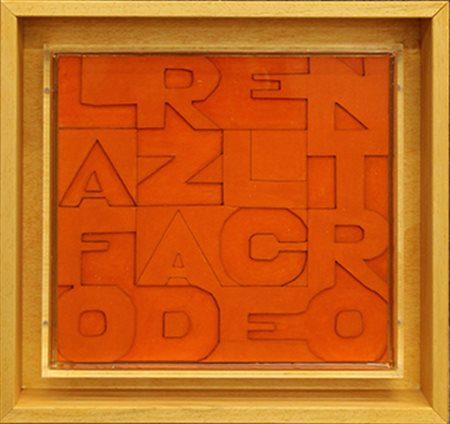 GIORGIO GOST, "Capsula del tempo-Omaggio a Boetti", 2020