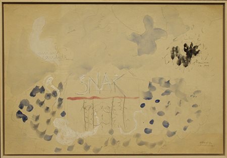 MARIO RACITI, "Divertimento Snack", 1964