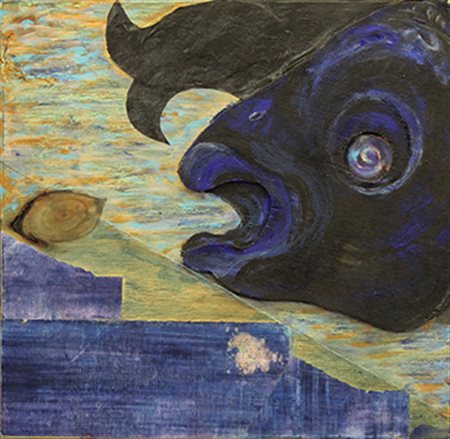 BRUNO CECCOBELLI, "Ostia marina", anni '90