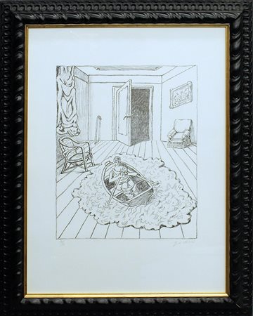 GIORGIO DE CHIRICO, "Il ritorno di Ulisse", 1973