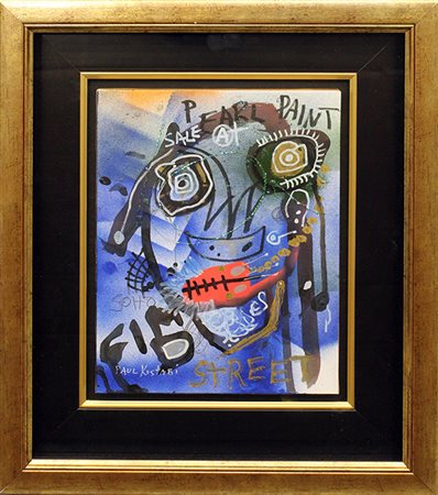 Paul Kostabi "Street" anni 2000