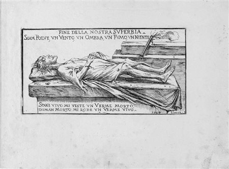 Mitelli, Giuseppe Maria (Bologna 1634 &ndash; 1718) FINE DELLA NOSTRA...