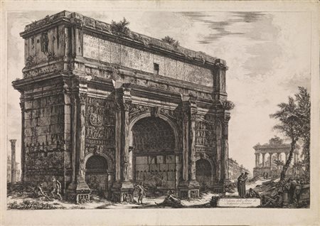 Piranesi, Giovanni Battista (Mogliano Veneto 1720 &ndash; Roma 1778) ARCO DI...
