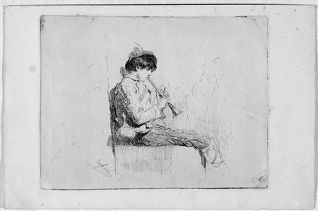 Pagliano, Eleuterio (Casale Monferrato 1826 &ndash; Milano 1903) PIFFERAIO...