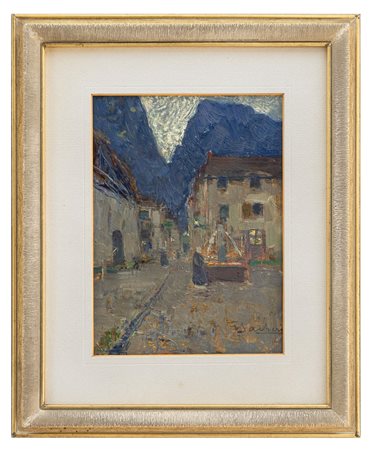 Giuseppe Sacheri - "Sera in montagna"