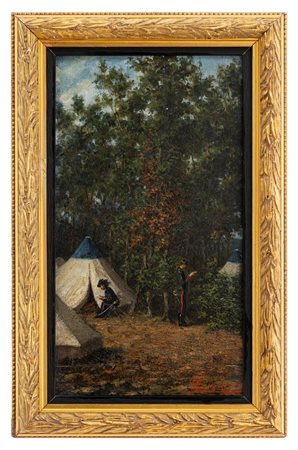 Cesare Lugaro - "Bersaglieri a riposo"