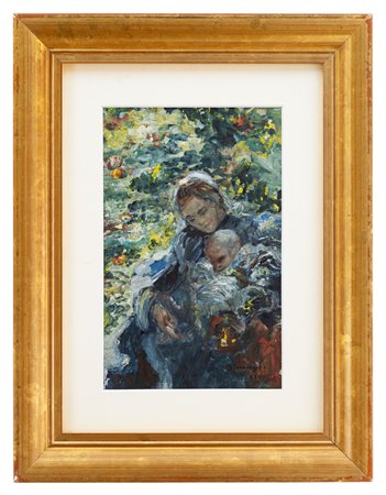 Ermenegildo Agazzi - "Maternita'"