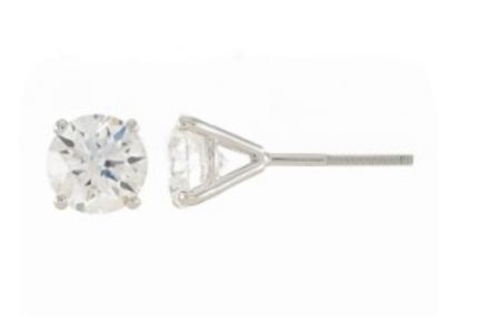 ORECCHINI IN ORO CON DIAMANTI PER 1 CT - MARTINI 18 100 LG