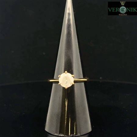 ANELLO ORO GIALLO CON DIAMANTE DA 1 CT