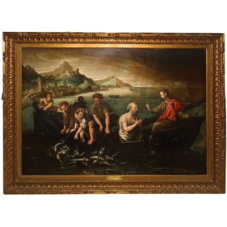 La Pesca Miracolosa, fine 16th/primi 17° secolo