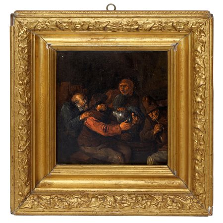 Interno di osteria, 17° secolo