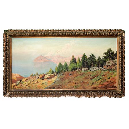 Mario  Mirabella (1870 - 1931)  - Monte Cofano, Trapani, fine 19° - primi 20° secolo.