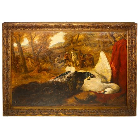 William Duffield - Sir John  Gilbert (1816 - 1863, 1817 - 1897)  - Cacciatori di frodo, 1863