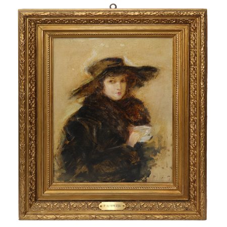 Pietro Scoppetta (1863 - 1920)  - Figura femminile